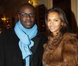 Karine Le Marchand et Lilian Thuram en décembre 2011 à Paris