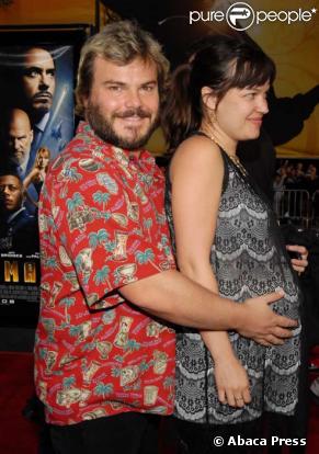 Jack Black et sa femme Tanya Haden