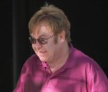 Elton John à Hawaï, le 5 janvier 2012