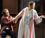 Vincent Winterhalter (Vinnie) et Claire Nebout (Rosie) au Théâtre Marigny, le 10 janvier 2012. 