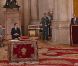 Le président de la République française Nicolas Sarkozy a été décoré de l'ordre de la Toison d'Or par le roi Juan Carlos Ier d'Espagne, lundi 16 janvier 2011, à Madrid. La reine Sofia, le prince Felipe et la princesse Letizia assistaient à la cérémonie.