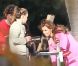 Coleen Rooney le 16 janvier 2012 sur une plage de Miami lors d'une séance photo pour la marque Littlewoods
