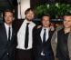 Tim Draxl, Kris Marshall, Xavier Samuel et Kevin Bishop à la première de My Best Men à Sydney le 14 janvier 2012