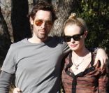 Kate Bosworth et son amoureux Michael Polish dans les rues de Los Angeles 