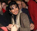 Rachida Dati participe à un débat de quartier dans le XIXe arrondissement de Paris, le 18 janvier 2012.