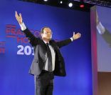 François Hollande organisait un grand rassemblement au Bourget, le 22 janvier 2012.