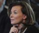 Valérie Trierweiler lors du rassemblement de François Hollande au Bourget, le 22 janvier 2012.