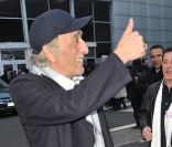 Gérard Darmon lors du rassemblement de François Hollande au Bourget, le 22 janvier 2012.