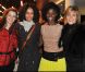 Photo de groupe lors de la projection privée du téléfilm Toussaint Louverture, à Paris, le 18 janvier 2012