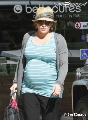 Hilary Duff à Los Angeles le 26 janvier 2012