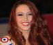 Delphine Wespiser sur le tapis rouge des NRJ Music Awards, à Cannes, le 28 janvier 2012