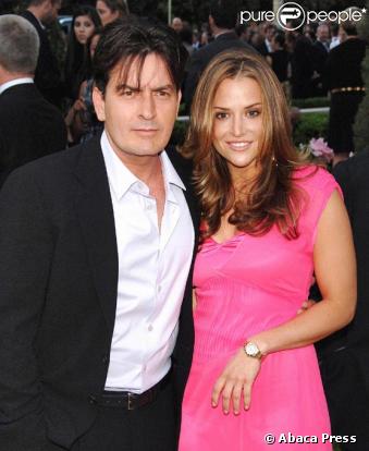 Charlie Sheen et Brooke Mueller 