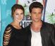 Shailene Woodley et Daren Kagasoff, héros de la série La Vie secrète d'une ado ordinaire, en 2010 lors des Teen Choice Awards 