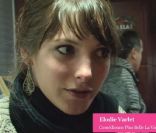 Elodie Varlet le 28 janvier 2012 à Montgenèvre