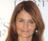 Helena Christensen à Londres, le 26 janvier 2012.