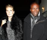 Heidi Klum et Seal en février 2011 à Los Angeles