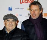 Jean Benguigui et Antoine de Caunes lors du 14ème Festival de Luchon, le 9 février 2012