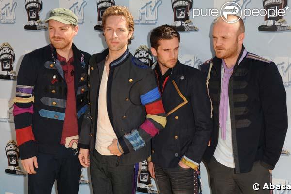Le groupe Coldplay