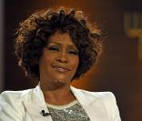Whitney Houston pour un show télévisé en Allemagne en octobre 2009 