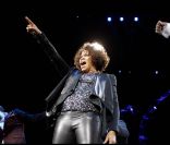 Whitney Huston en concert à Stockhlom pour son grand retour en 2010
