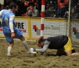 Christophe Tiozzo le 11 février 2012 au chapiteau de Fontvieille de Monaco pour l'événement Le Show Beach Soccer le Tournoi des célébrités