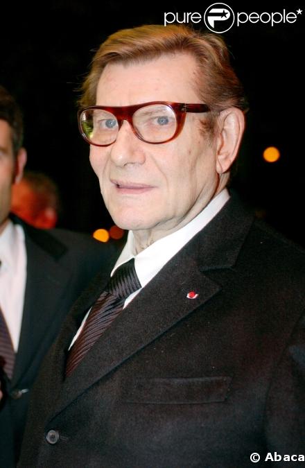 Yves Saint Laurent est décédé dimanche