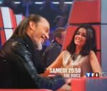 Florent Pagny et Jenifer dans la bande-annonce de The Voice, le 25 février 2012 sur TF1
