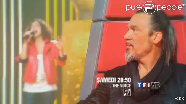 Florent Pagny dans la bande-annonce de The Voice, le 25 février 2012 sur TF1