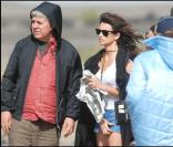 Pedro Almodovar et Penélope Cruz sur le tournage de \'Los Abrazos Rotos\'