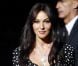 Monica Bellucci, égérie mode et beauté de la maison, fait honneur par sa présence lors du défilé Dolce &amp; Gabbana à Milan, le 26 février 2012.