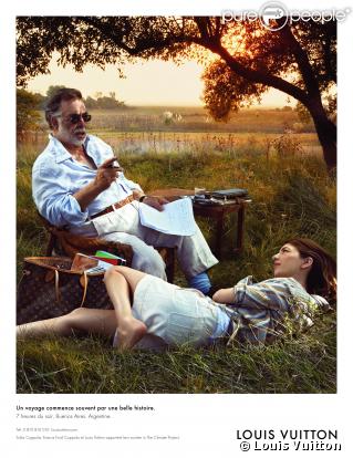 Francis Ford Coppola et sa fille Sofia