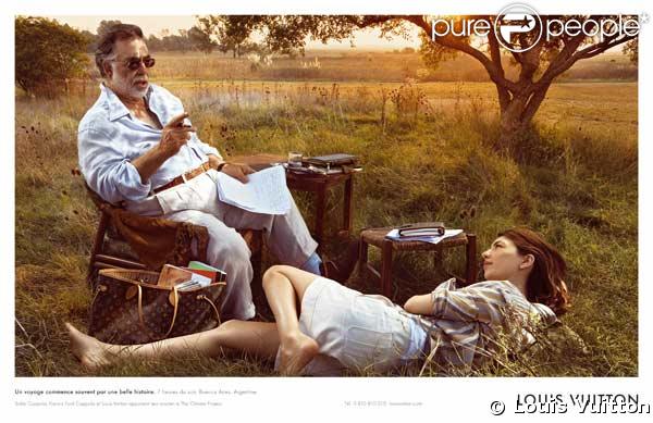 Francis Ford Coppola et sa fille Sofia