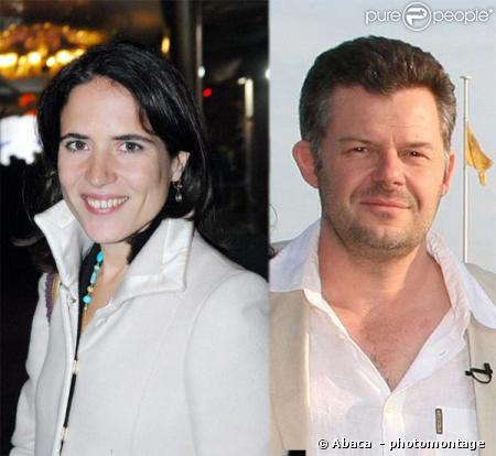 Eric Naulleau et Mazarine Pingeot