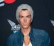 Geoffrey lors du photocall des Anges de la télé-réalité 4 : Club Hawaï chez NRJ le 30 mars 2012 à Paris