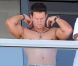 Mark Wahlberg sur le tournage de Pain and Gain à Miami le 2 avril 2012