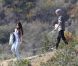 Justin Bieber et Selena Gomez partagent un pique-nique dans un jardin de Los Angeles, le mercredi 4 avril 2012.