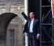 Dernier meeting d'envergure pour le candidat socialiste François Hollande au Château de Vincennes, le 15 avril 2012.