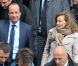 François Hollande et Valérie Trierweiler au Château de Vincennes, le 15 avril 2012.