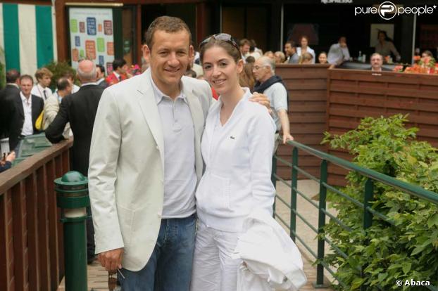 Dany Boon et sa femme Yaël lors de la finale Federer-Nadal