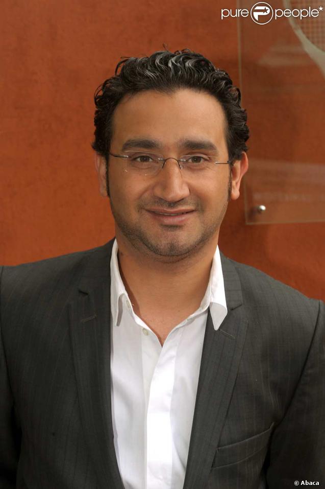 Cyril Hanouna lors de la finale Federer-Nadal