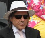Mary Pierce et Ilie Nastase lors de la finale Federer-Nadal