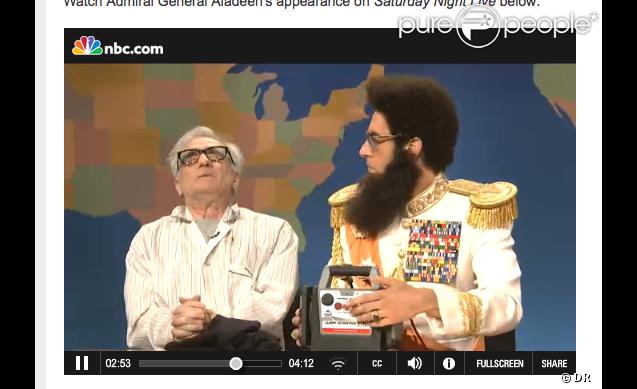 Sacha Baron Cohen torture Martin Scorsese pour la promotion de sa comédie  The Dictator , en salles le 20 juin.