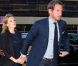 Drew Barrymore et son fiancé Will Kopelman ont célébré leurx fiançailles avec leurs proches à New York le 12 mai 2012