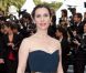 Géraldine Pailhas lors du 65ème Festival de Cannes pour la montée des marches en l'honneur du film De rouille et d'os le 17 mai 2012