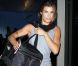 Elisabetta Canalis le 17 mai 2012 à l'aéroport de Los Angeles, après son passage à Cannes.