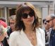 Sophie Marceau, très élégante en blanc, se rend à un événement promo autour de son film Un bonheur n'arrive jamais seul, le samedi 19 mai 2012, à Cannes, durant le 65e Festival international du film.