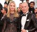 Sarah Marshall très sexy et le créateur Jean-Claude Jitrois au Palais des Festivals. Cannes, le 19 mai 2012.