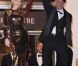 Kylie Minogue et Denis Lavant lors de la montée des marches pour le film Holy Motors au Festival de Cannes le 23 mai 2012