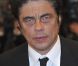 Benicio Del Toro lors de la montée des marches pour le film Holy Motors au Festival de Cannes le 23 mai 2012