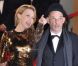 Kylie Minogue et Denis Lavant lors de la montée des marches pour le film Holy Motors au Festival de Cannes le 23 mai 2012